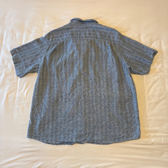 Weatherproof Vintage Washable Linen Short Sleeve Button Down Shirt Size XXL - Picture 9 of 9